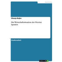 Die Wirtschaftssituation der Provinz Spanien