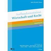 Aufbaukenntnisse Wirtschaft und Recht
