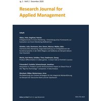 Research Journal for Applied Management - Jg. 1, Heft 2