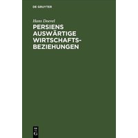 Persiens auswärtige Wirtschaftsbeziehungen