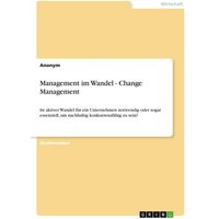 Management im Wandel - Change Management