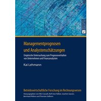 Managementprognosen und Analystenschätzungen
