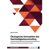 Ökologische Kennzahlen des Nachhaltigkeitscontrolling. Darstellung, Einordnung und empirische Analyse