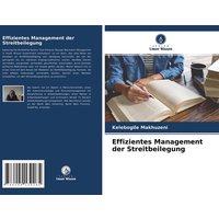 Effizientes Management der Streitbeilegung