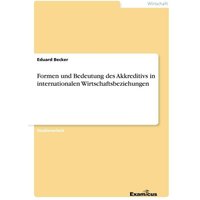 Formen und Bedeutung des Akkreditivs in internationalen Wirtschaftsbeziehungen