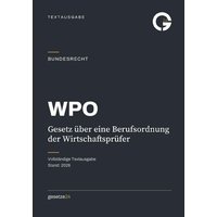 WPO – Gesetz über eine Berufsordnung der Wirtschaftsprüfer