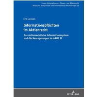 Informationspflichten im Aktienrecht
