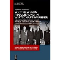 Wettbewerbsregulierung im Wirtschaftswunder