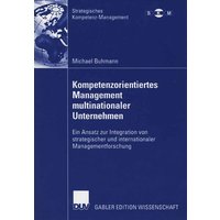 Kompetenzorientiertes Management multinationaler Unternehmen