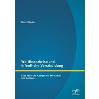 Weltfinanzkrise und öffentliche Verschuldung: Eine kritische Analyse der Wirtschaft und Akteure