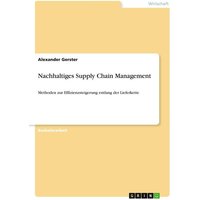 Nachhaltiges Supply Chain Management