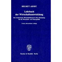 Lehrbuch der Wirtschaftsentwicklung.