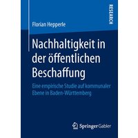 Nachhaltigkeit in der öffentlichen Beschaffung