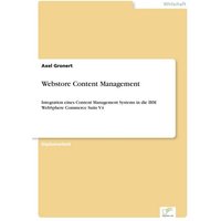 Webstore Content Management