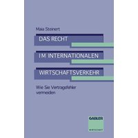 Das Recht im internationalen Wirtschaftsverkehr