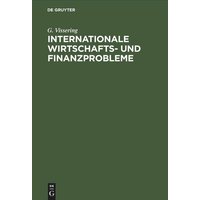 Internationale Wirtschafts- und Finanzprobleme