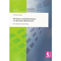 Persistenz und Antipersistenz im deutschen Aktienmarkt