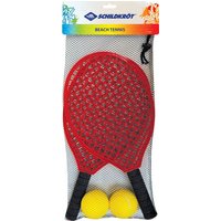 Soft Tennis Set Beach in Tasche, Rot, 40 cm Soft Tennis Set Beach in Tasche, Rot, 40 cm