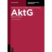 Aktiengesetz / §§ 92 - 94