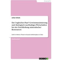 Ein Ungleiches Paar? Gewinnmaximierung und ökologisch nachhaltiges Wirtschaften bei der Erschließung mineralischer Ressourcen
