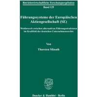 Führungssysteme der Europäischen Aktiengesellschaft (SE).