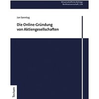 Die Online-Gründung von Aktiengesellschaften