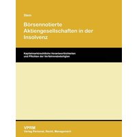 Börsennotierte Aktiengesellschaften in der Insolvenz