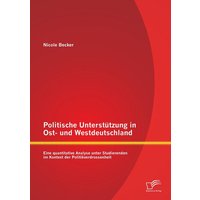 Politische Unterstützung in Ost- und Westdeutschland: Eine quantitative Analyse unter Studierenden im Kontext der Politikverdrossenheit