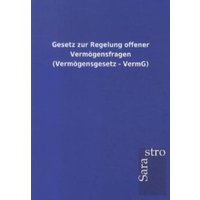 Gesetz zur Regelung offener Vermögensfragen (Vermögensgesetz - VermG)