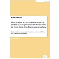 Einsatzmöglichkeiten und Aufbau eines modernen Managementinformationssystems im Controlling einer Kommunalverwaltung