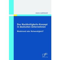 Das Nachhaltigkeits-Konzept in deutschen Unternehmen
