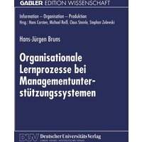 Organisationale Lernprozesse bei Managementunterstützungssystemen