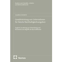 Gewährleistung von Unternehmen für falsche Nachhaltigkeitsangaben