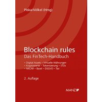 Blockchain rules Das FinTech-Handbuch