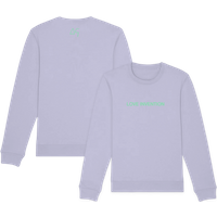 Love Invention Embroidered Sweatshirt