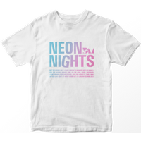 Neon Nights 20 White T-Shirt