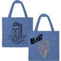 Blast Blue Tote Bag