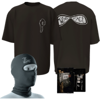 The Memoir Cassette, T Shirt P Mask 002 & Balaclava