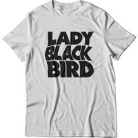 Lady Blackbird Large Logo T-Shirt (White)