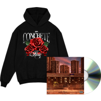 Concrete Rose (Signed) CD + Hoodie