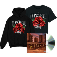 Concrete Rose (Signed) CD + Hoodie + T-Shirt