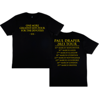 One More Greatest Hits Tour T-Shirt Black