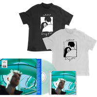 dinny greet Transparent Blue Vinyl + CD + T-Shirt + 12" Print