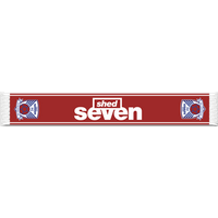 Red Football Scarf