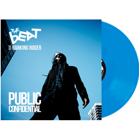 Public Confidential Blue Transparent Heavyweight LP