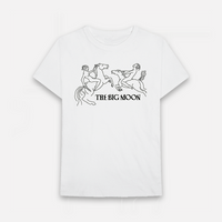 Strong Nudes Big Moon T-Shirt White