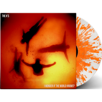 I Wonder If The World Knows Orange Splatter Vinyl