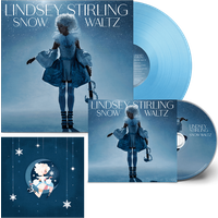 Snow Waltz Baby Blue Vinyl + CD + Christmas Card