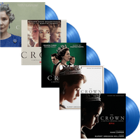 The Crown Season 1-5 Royal Blue Vinyl Bundle