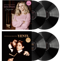 Evergreens Celebrating Six Decades on Columbia Records Double Vinyl + Yentil OST: Deluxe 40th Anniversary Souvenir Edition Double Vinyl